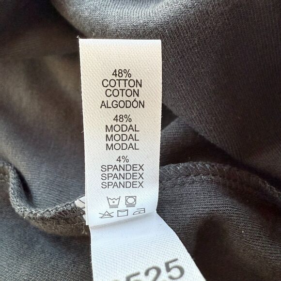 NWT Cosabella Michi Lounge Biker Shorts in Charcoal Gray Black Size Medium - Picture 10 of 13